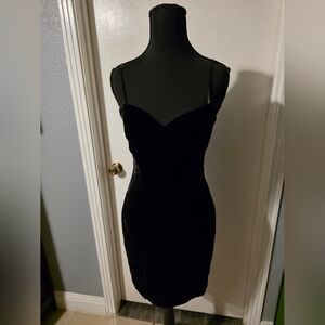 The Limited Black Velvet Dress Size 8
